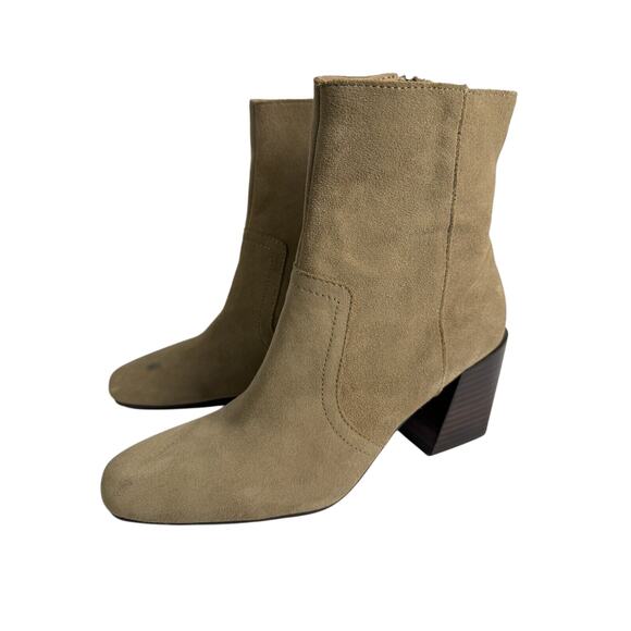 Blondo Women's Sadie Waterproof Fashion Boot US Size 7.5M Color Taupe Suede NWOT - Picture 1 of 11